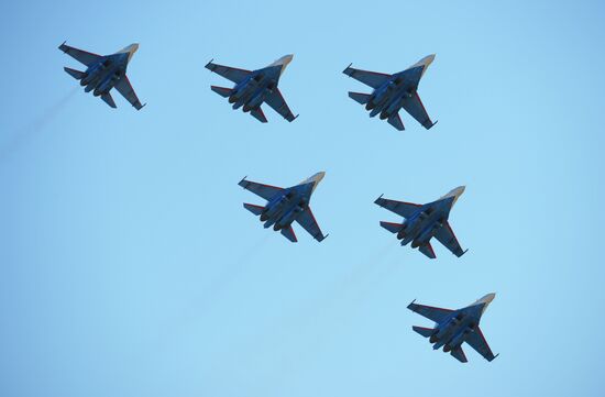 International Aerospace Salon (MAKS 2015) opens near Moscow