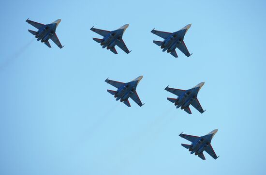 International Aerospace Salon (MAKS 2015) opens near Moscow