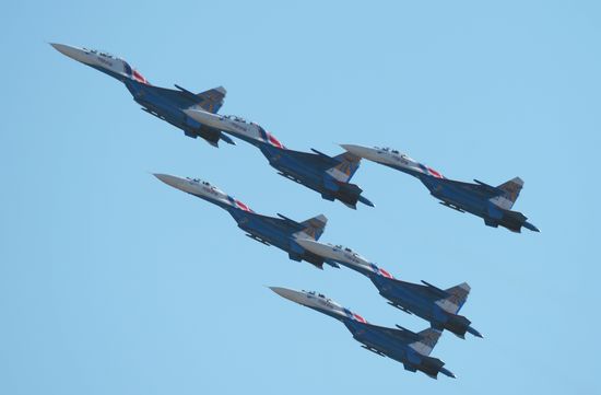 International Aerospace Salon (MAKS 2015) opens near Moscow