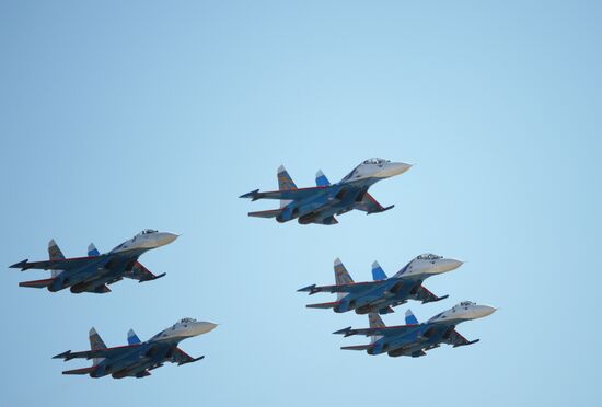 International Aerospace Salon (MAKS 2015) opens near Moscow