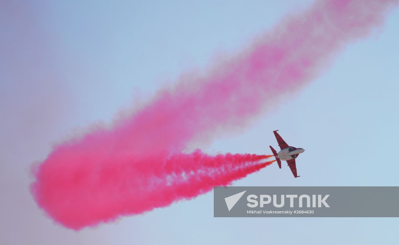 International Aerospace Salon (MAKS 2015) opens near Moscow