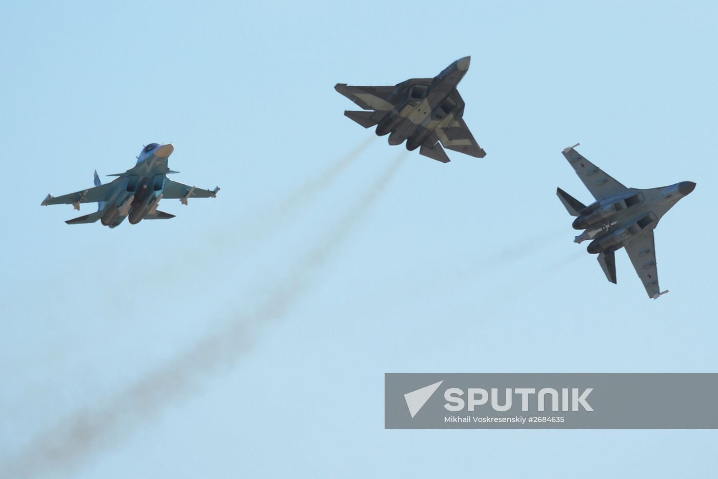 International Aerospace Salon (MAKS 2015) opens near Moscow