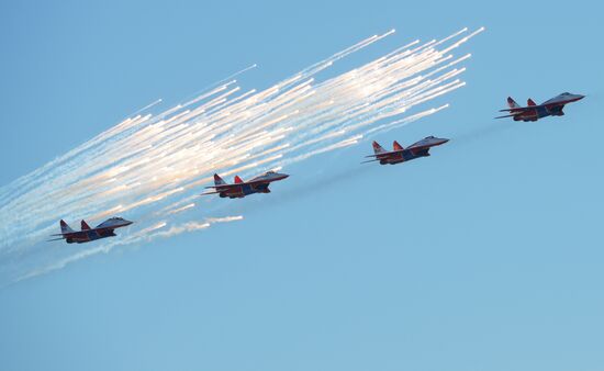 International Aerospace Salon (MAKS 2015) opens near Moscow