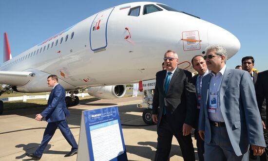 International Aerospace Salon (MAKS 2015) opens near Moscow