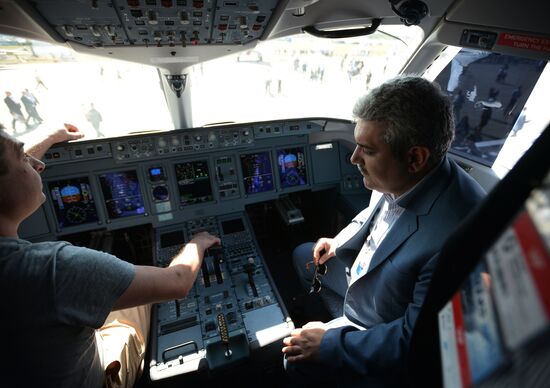 International Aerospace Salon (MAKS 2015) opens near Moscow