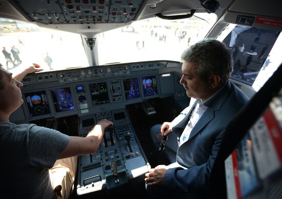 International Aerospace Salon (MAKS 2015) opens near Moscow