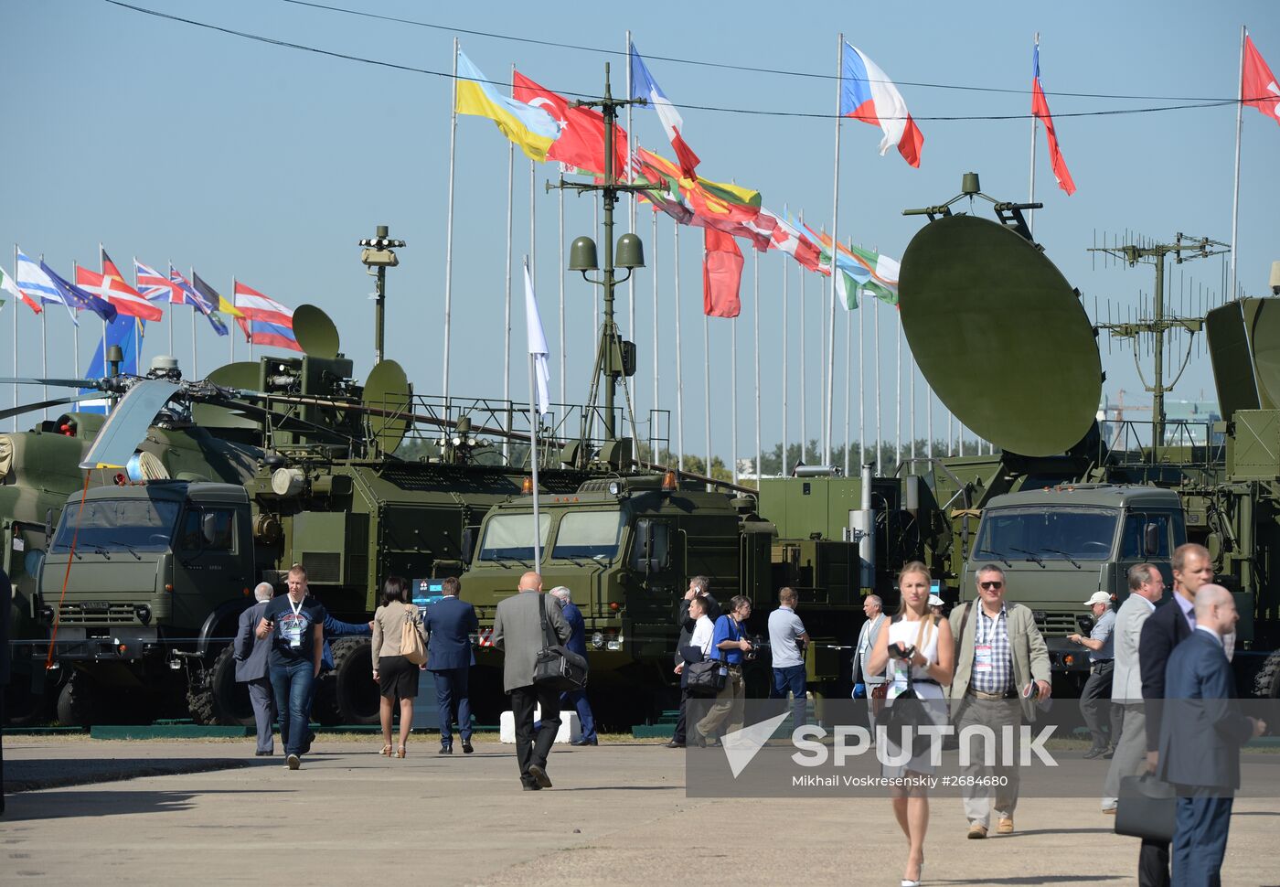 MAKS 2015 International Aviation and Space Salon opens in Zhukovsky