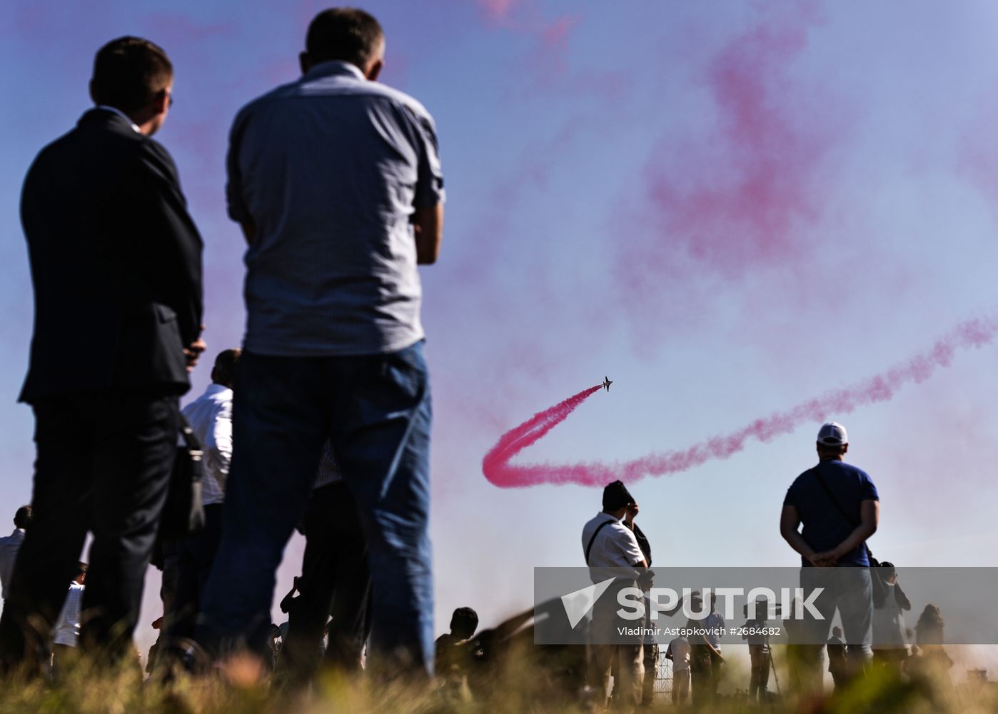 International Aerospace Salon (MAKS 2015) opens near Moscow