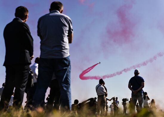 International Aerospace Salon (MAKS 2015) opens near Moscow