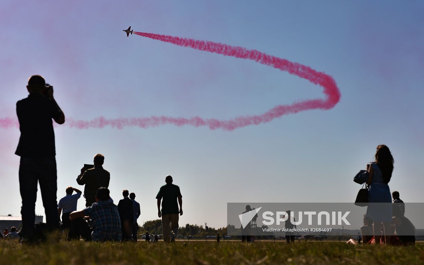 International Aerospace Salon (MAKS 2015) opens near Moscow