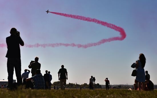 International Aerospace Salon (MAKS 2015) opens near Moscow