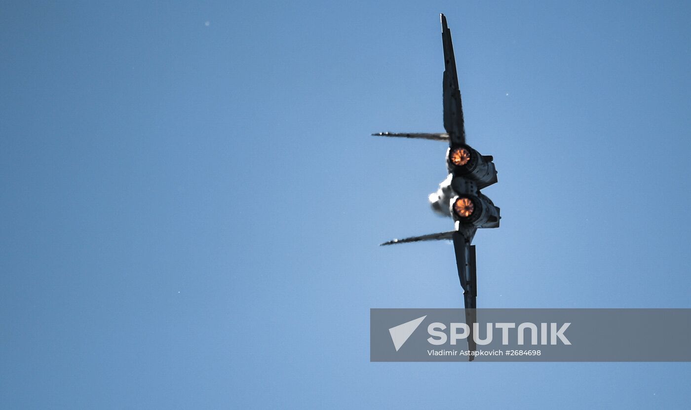 International Aerospace Salon (MAKS 2015) opens near Moscow