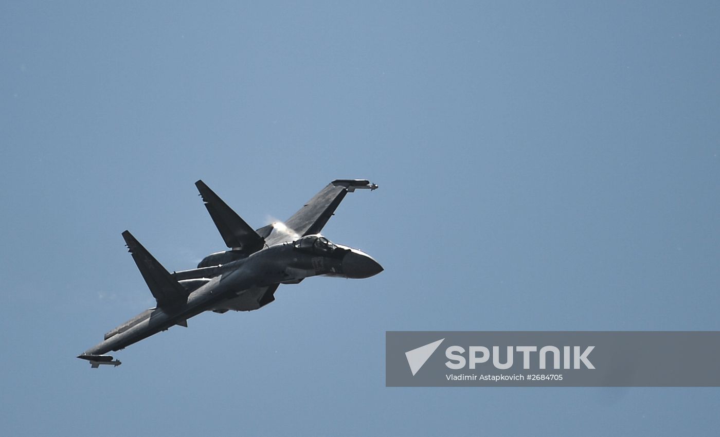 International Aerospace Salon (MAKS 2015) opens near Moscow