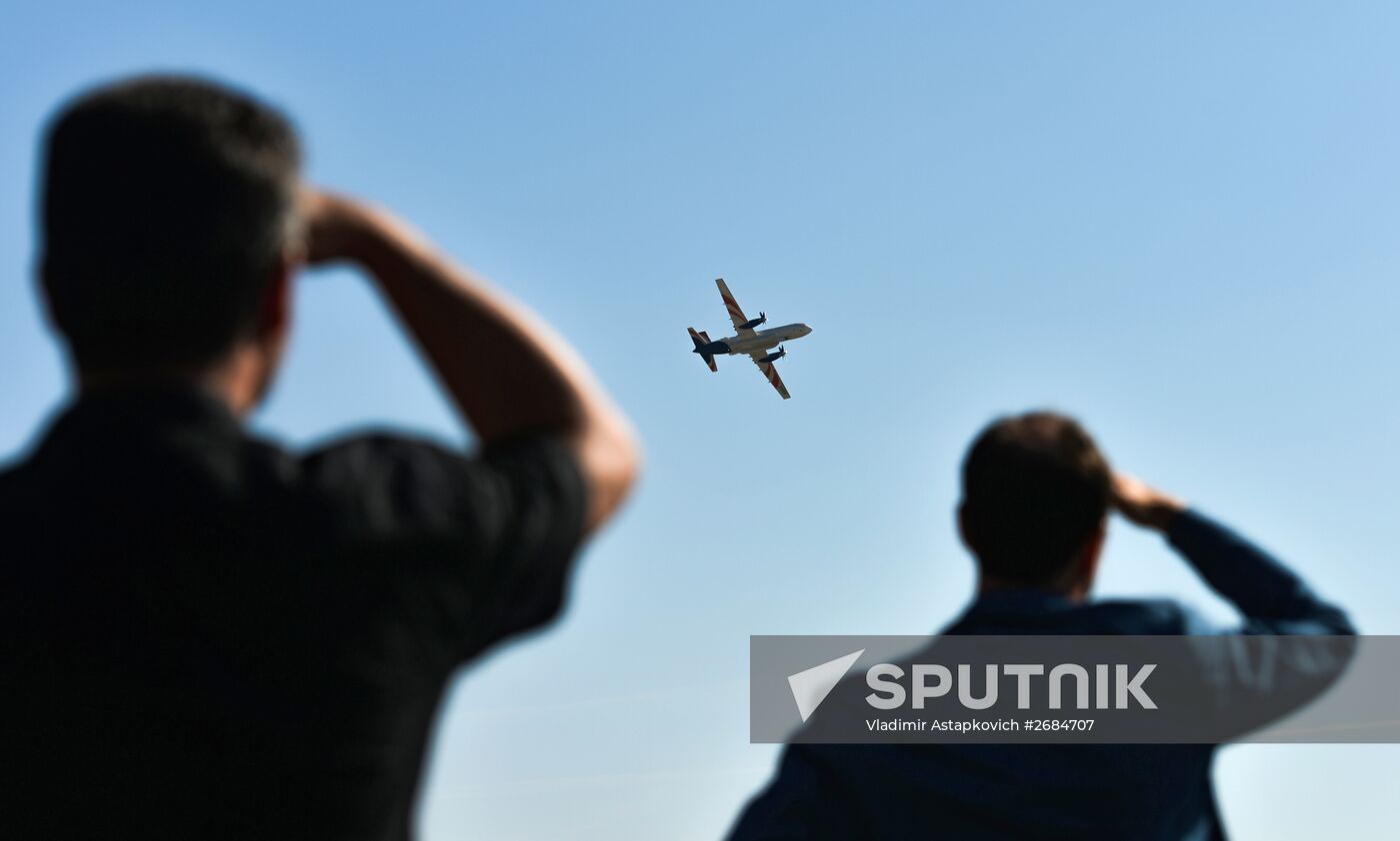 International Aerospace Salon (MAKS 2015) opens near Moscow