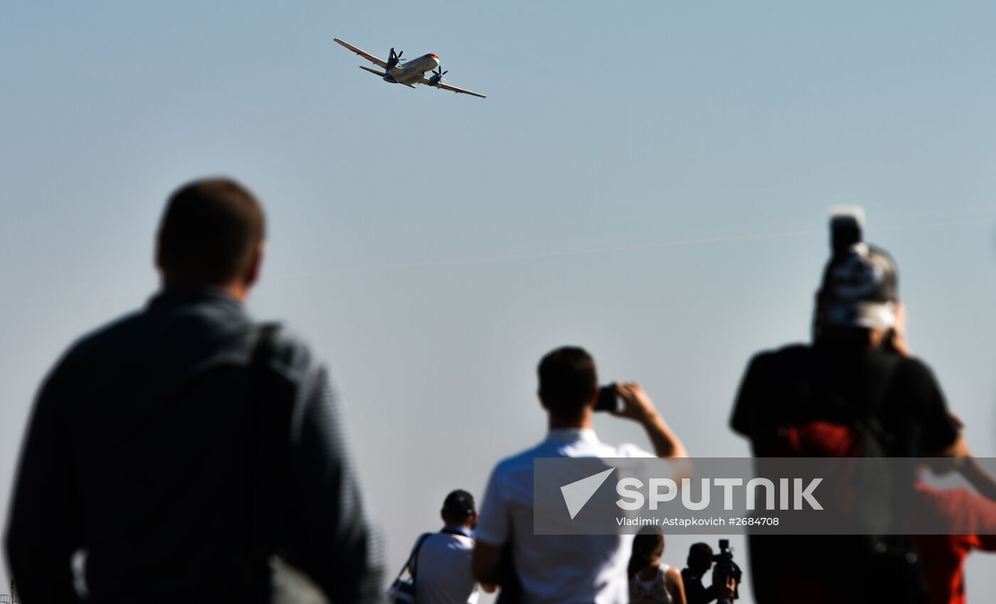 International Aerospace Salon (MAKS 2015) opens near Moscow