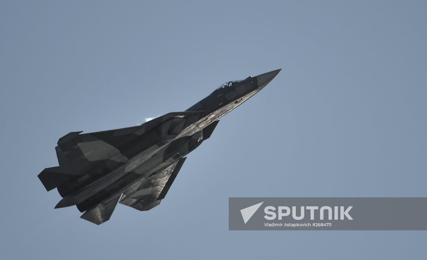 International Aerospace Salon (MAKS 2015) opens near Moscow