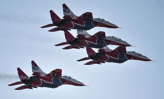 International Aerospace Salon (MAKS 2015) opens near Moscow