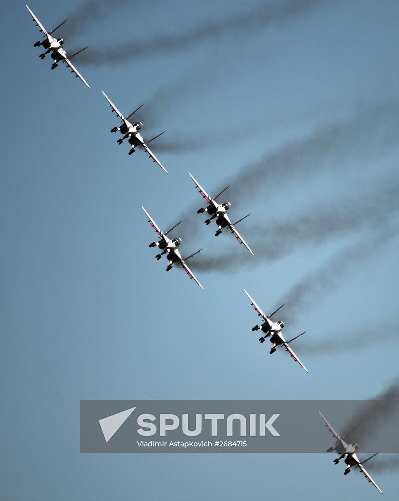 International Aerospace Salon (MAKS 2015) opens near Moscow