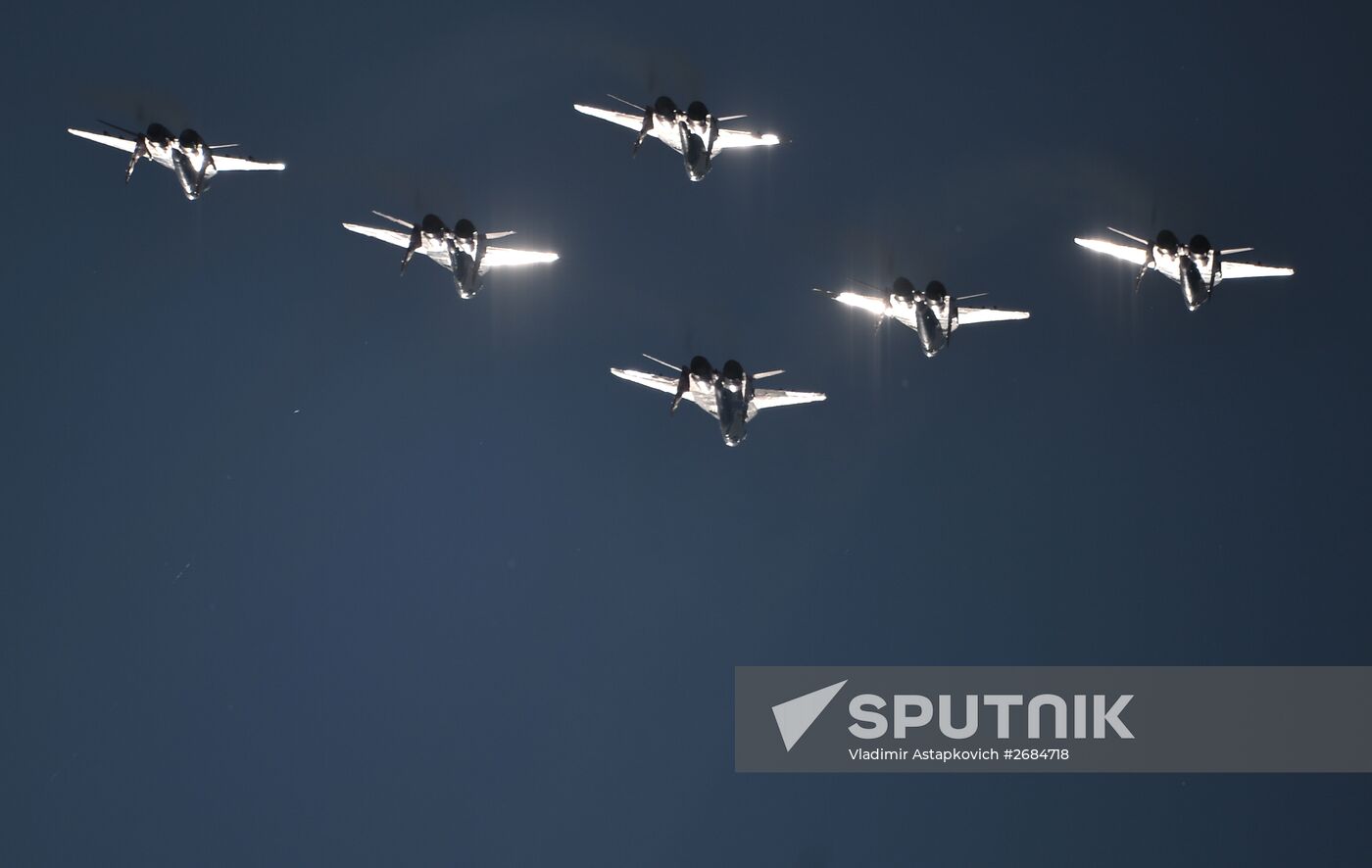 International Aerospace Salon (MAKS 2015) opens near Moscow
