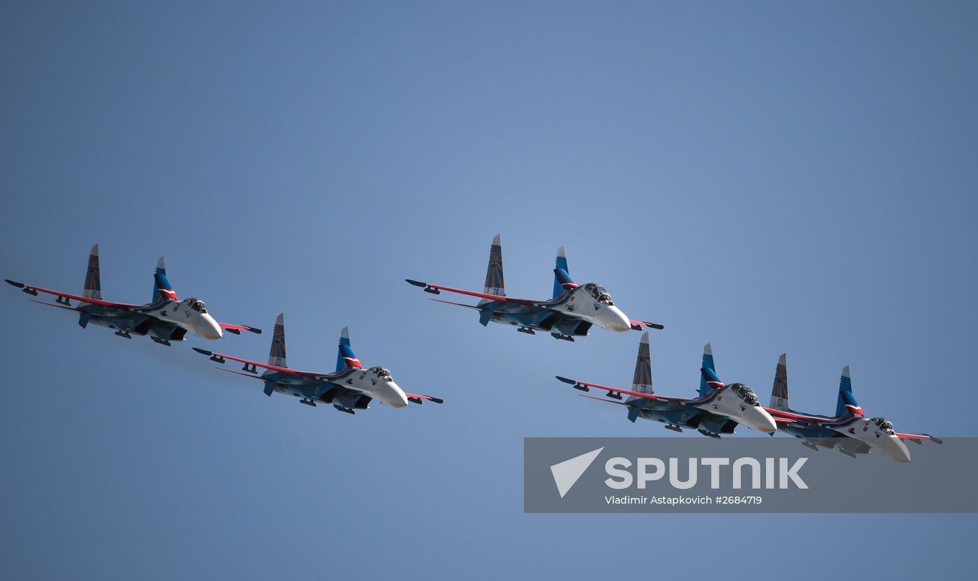 International Aerospace Salon (MAKS 2015) opens near Moscow