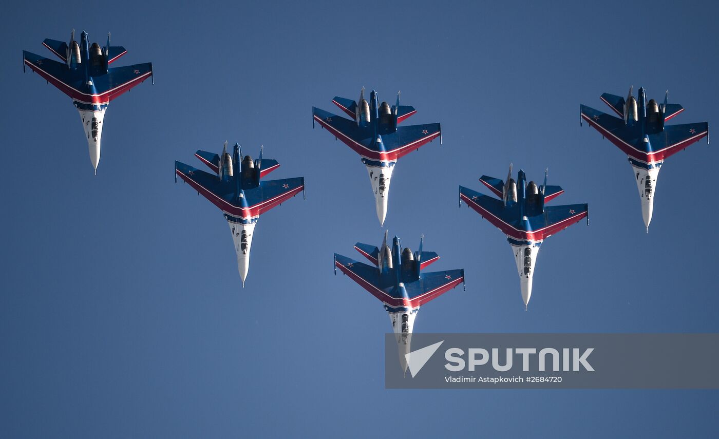 International Aerospace Salon (MAKS 2015) opens near Moscow