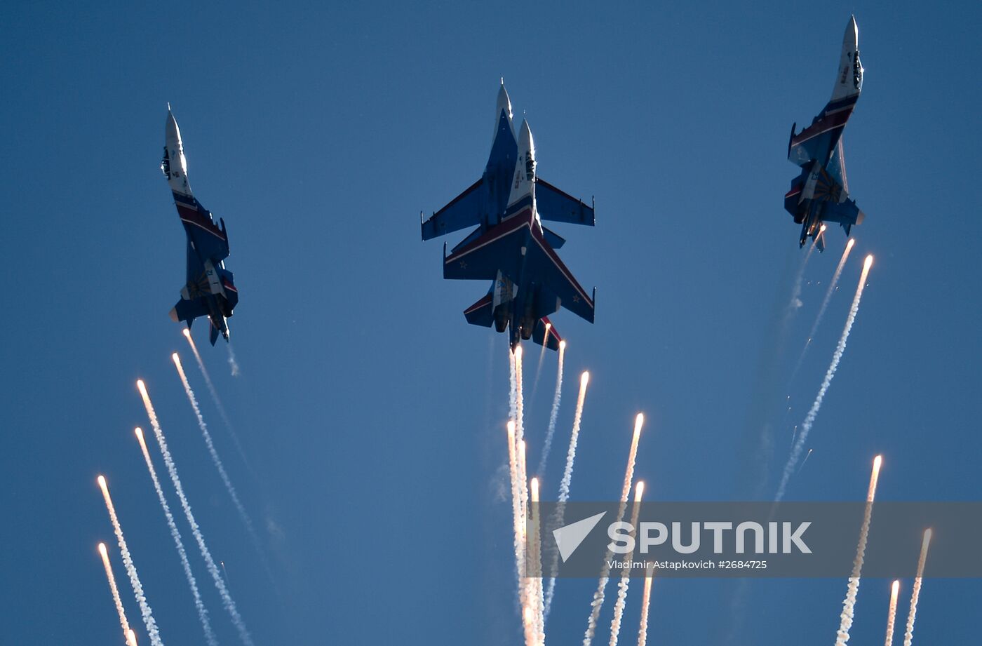 International Aerospace Salon (MAKS 2015) opens near Moscow