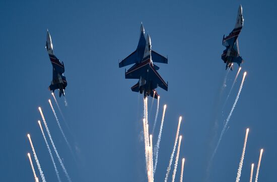 International Aerospace Salon (MAKS 2015) opens near Moscow