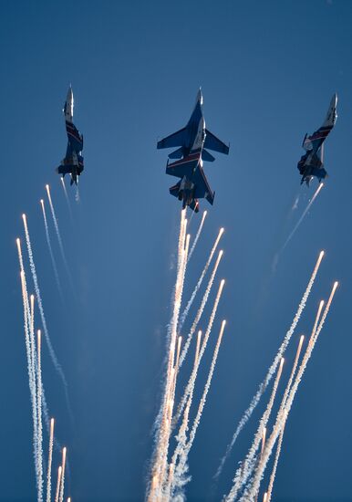 International Aerospace Salon (MAKS 2015) opens near Moscow