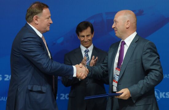 International Aerospace Salon (MAKS 2015) opens near Moscow