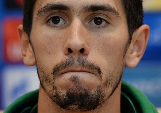 UEFA Champions League. FC Sporting holds training session