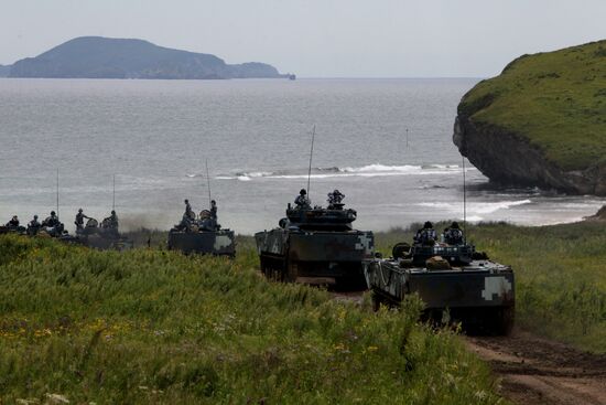 Russian-Chinese drill "Naval Interaction–2015" in Vladivostok