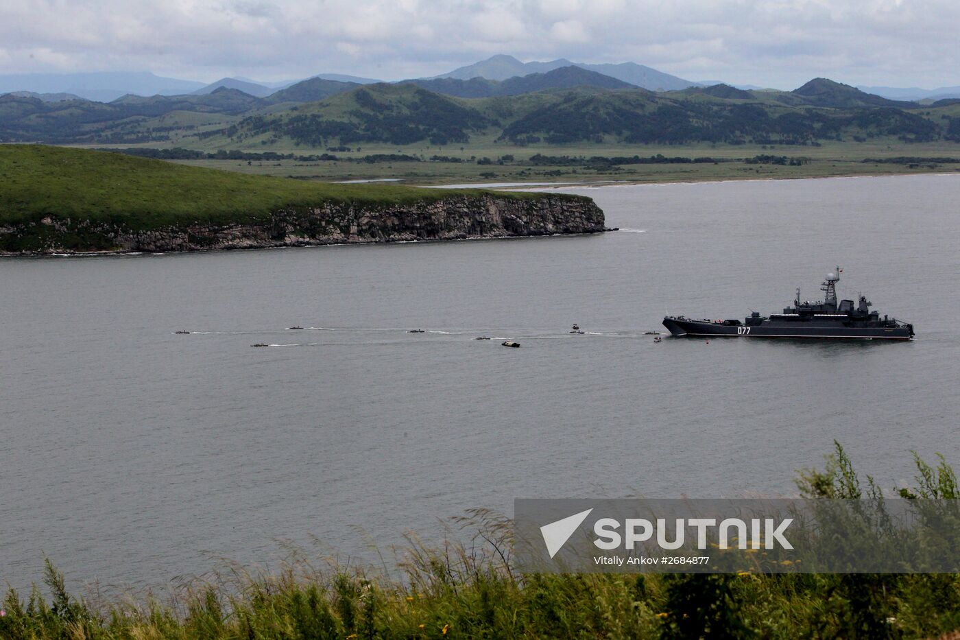 Russian-Chinese drill "Naval Interaction–2015" in Vladivostok