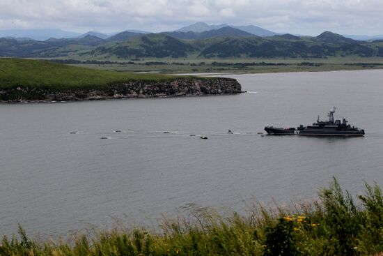 Russian-Chinese drill "Naval Interaction–2015" in Vladivostok