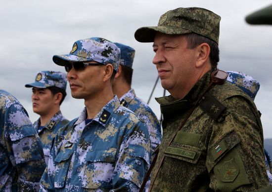 Russian-Chinese drill "Naval Interaction–2015" in Vladivostok