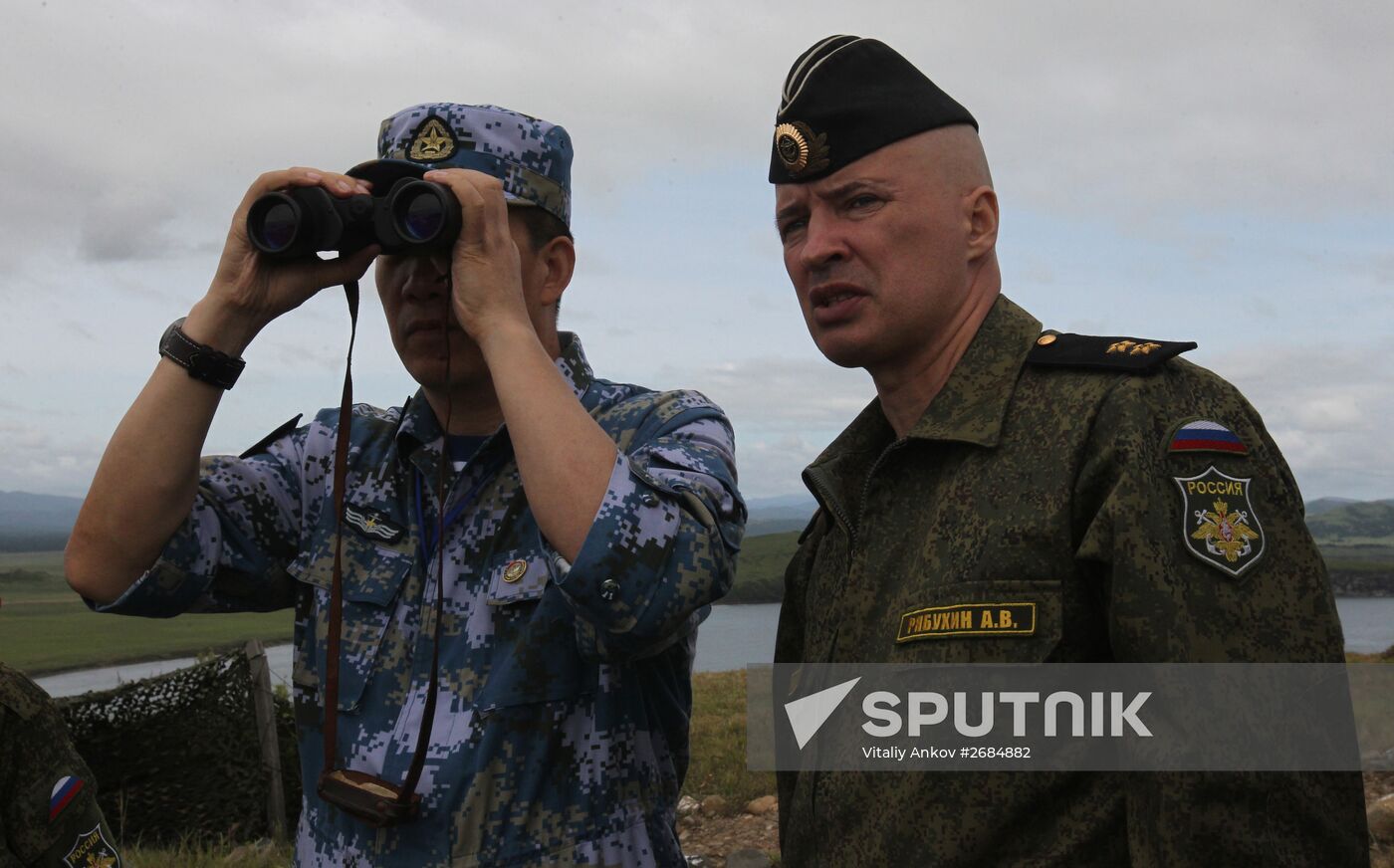 Russian-Chinese drill "Naval Interaction–2015" in Vladivostok