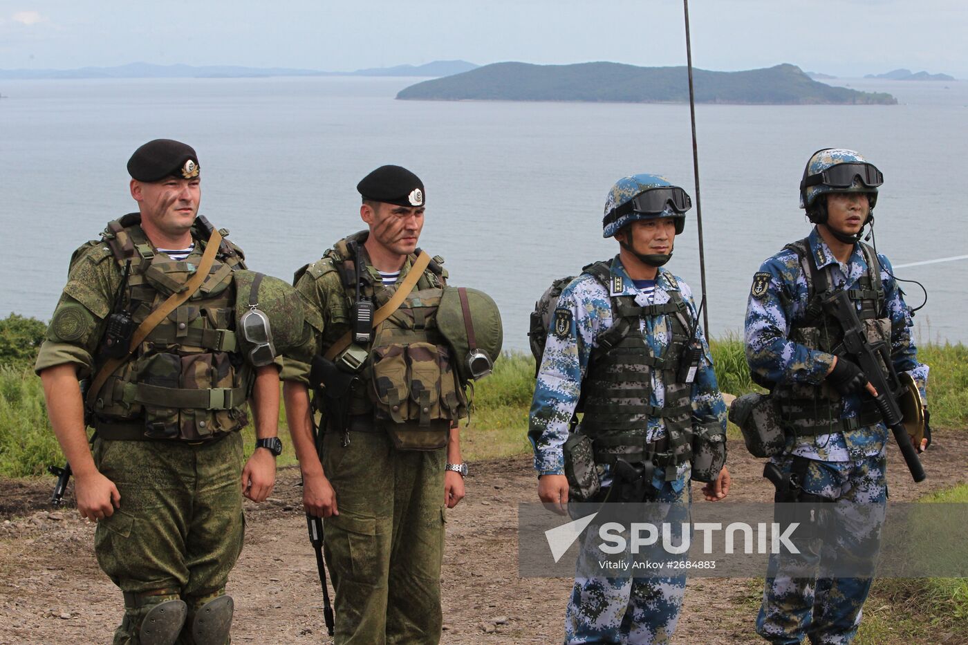 Russian-Chinese drill "Naval Interaction–2015" in Vladivostok