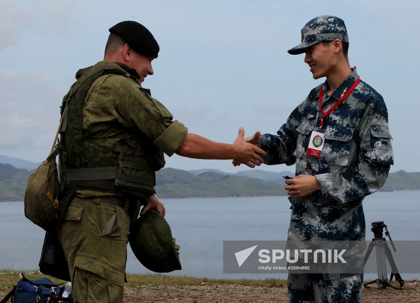 Russian-Chinese drill "Naval Interaction–2015" in Vladivostok