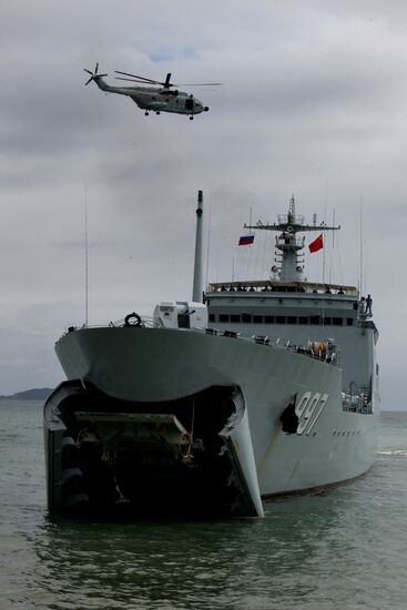 Russian-Chinese drill "Naval Interaction–2015" in Vladivostok
