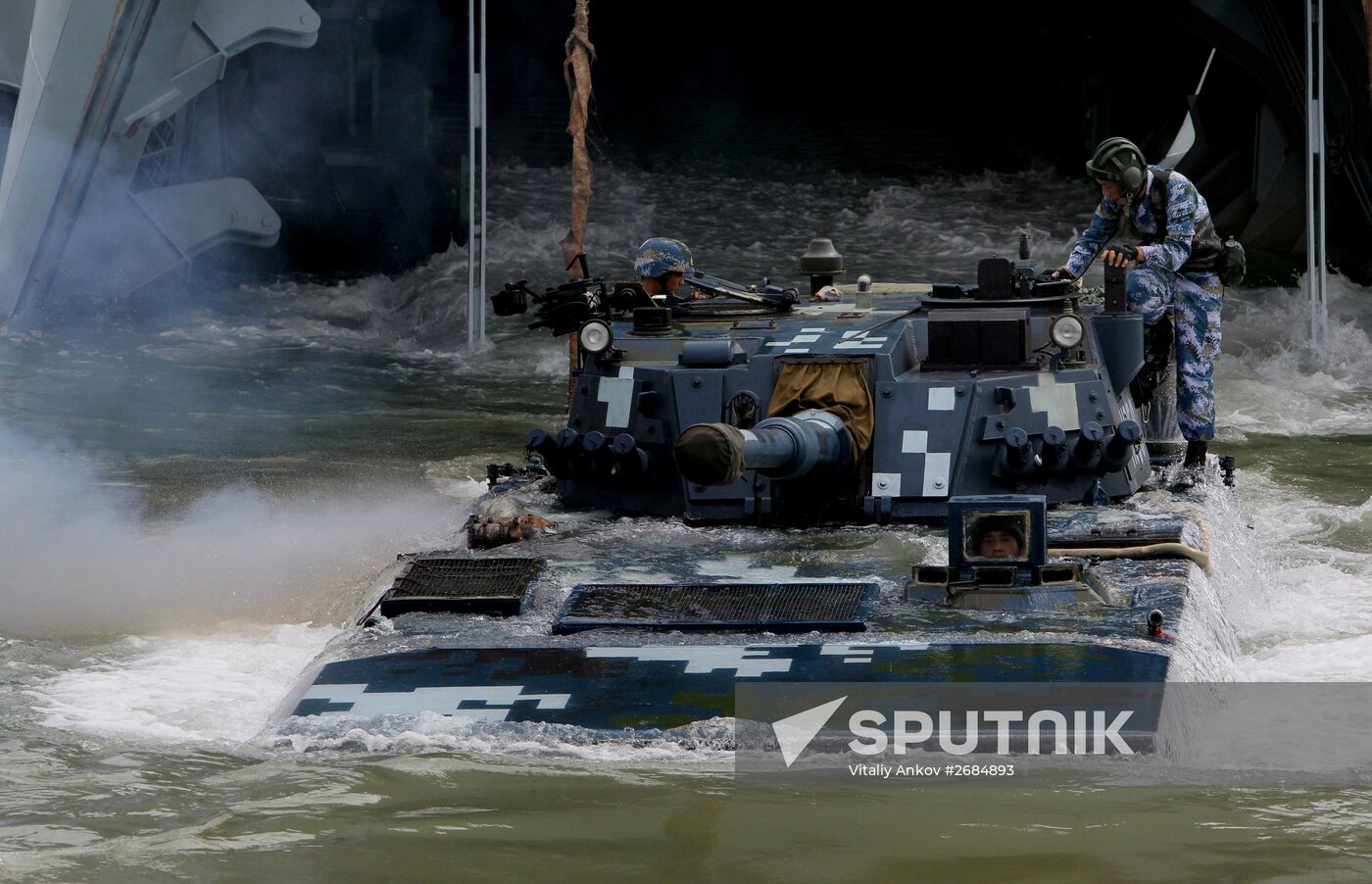 Russian-Chinese drill "Naval Interaction–2015" in Vladivostok