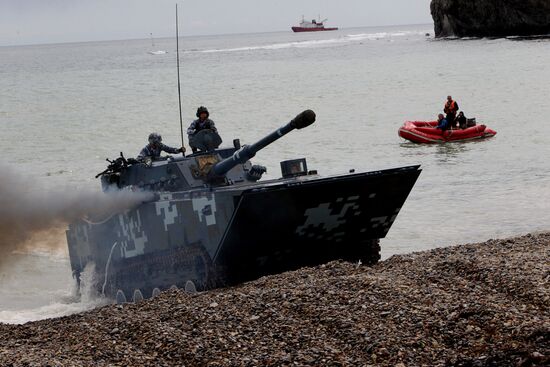 Russian-Chinese drill "Naval Interaction–2015" in Vladivostok