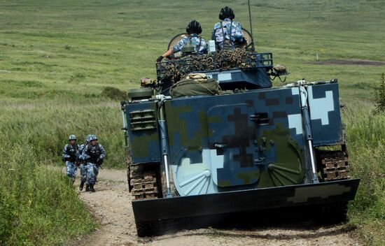 Russian-Chinese drill "Naval Interaction–2015" in Vladivostok