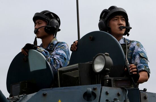 Russian-Chinese drill "Naval Interaction–2015" in Vladivostok