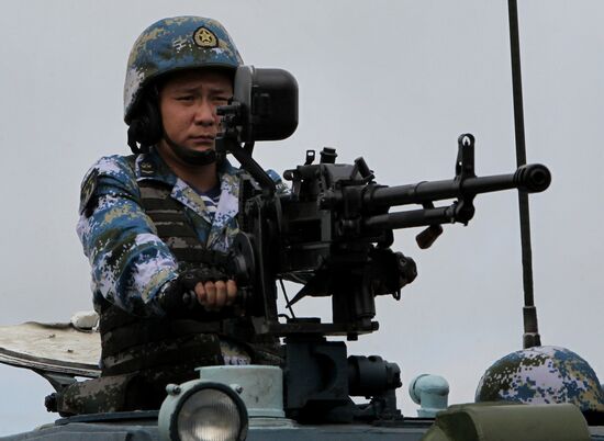 Russian-Chinese drill "Naval Interaction–2015" in Vladivostok