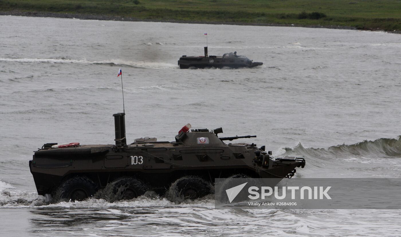 Russian-Chinese drill "Naval Interaction–2015" in Vladivostok