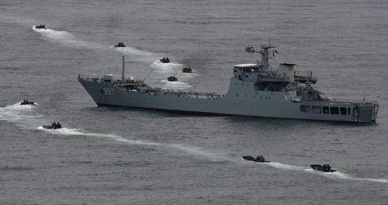Russian-Chinese drill "Naval Interaction–2015" in Vladivostok