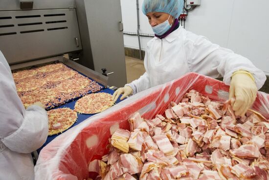 Production of pizzas in Leningrad Region