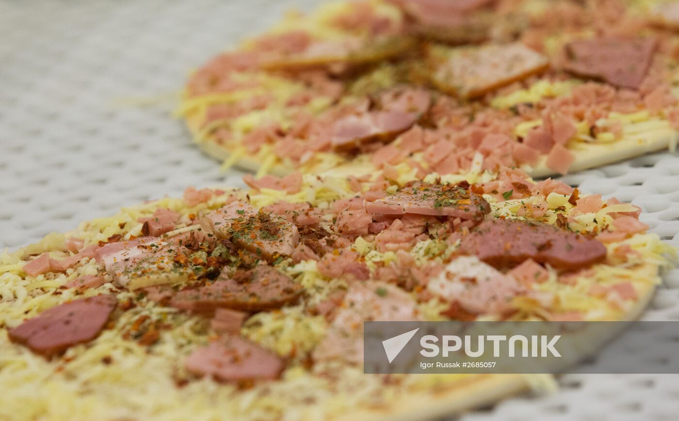Production of pizzas in Leningrad Region