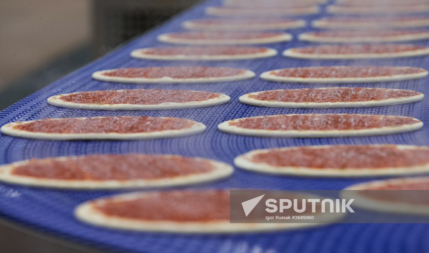 Production of pizzas in Leningrad Region