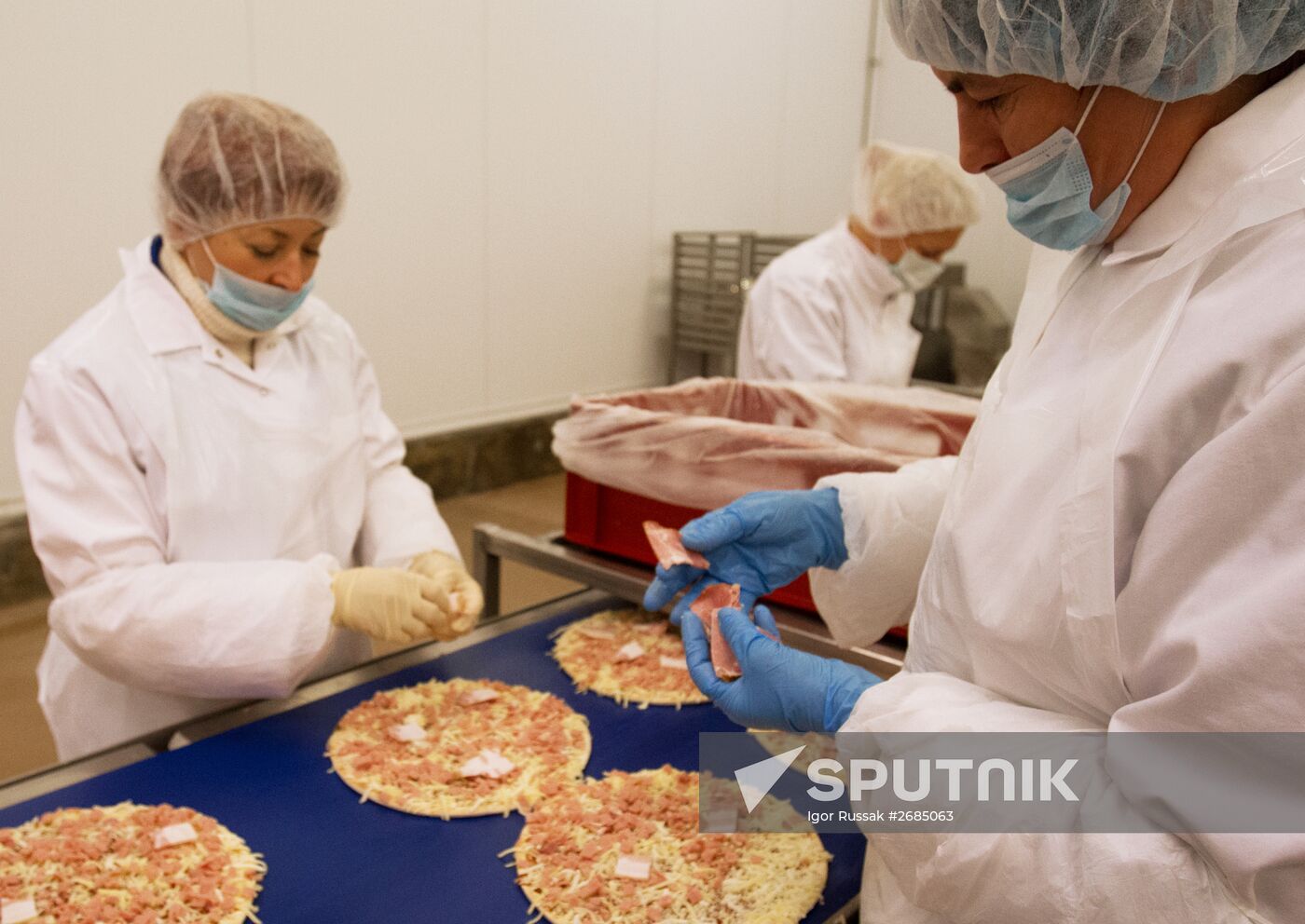 Production of pizzas in Leningrad Region