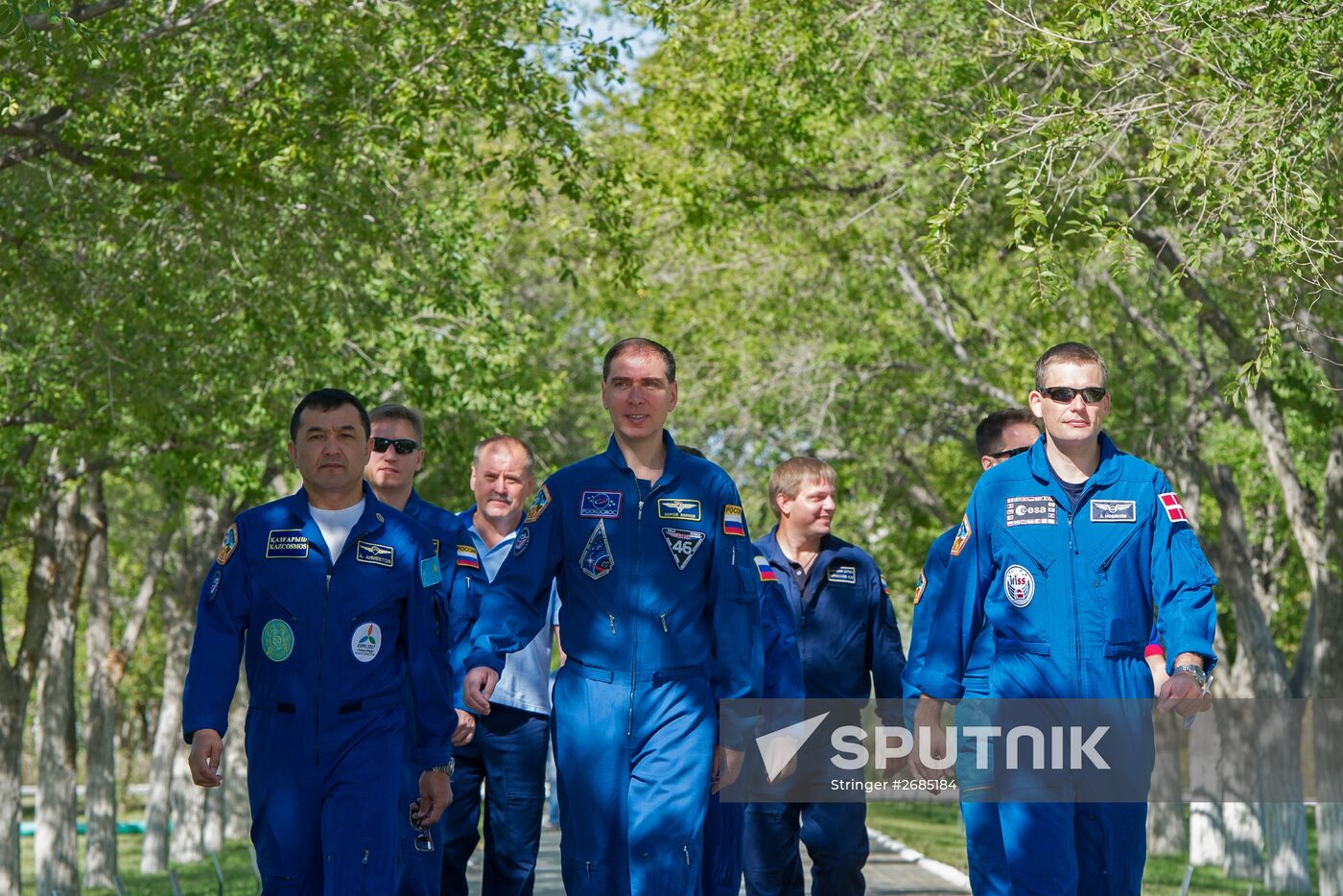 Training of ISS 45/46 and Visiting Expedition 18 crew